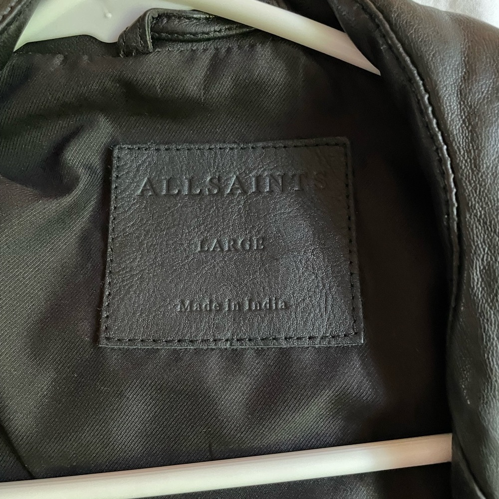 Real leather jacket - Picture 4 of 4